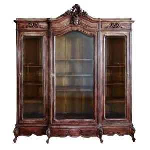 1920s French Louis XV Triple Armoire