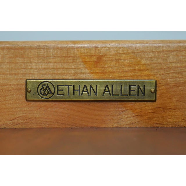 Ethan Allen Empire Style Marble Top 4 Drawer Chest For Sale - Image 17 of 17