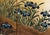 "Rinpa Iris Yatsuhashi" by Taizan, Heisei Era Japanese Painted Byobu Screen For Sale - Image 9 of 18