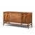 Mid-Century Modern Broyhill Brasilia Mid Century Walnut and Brass Credenza For Sale - Image 3 of 10