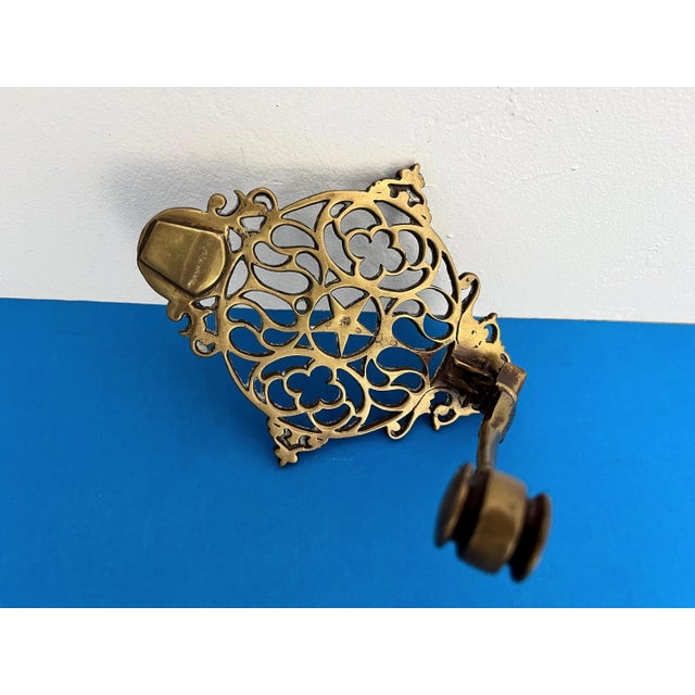 Victorian Brass Hand & Gavel Door Knocker, 1940s For Sale - Image 15 of 18