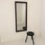 Antique German Lacquered and Silvered Wood Wall Mirror, 1870s For Sale - Image 3 of 8