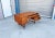 1960s Danish Modern Teak Partners Desk With Drop-Down Bar & Bookcase Back For Sale In Los Angeles - Image 6 of 12