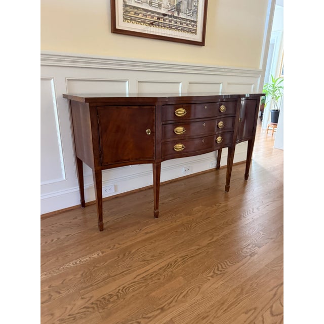 Henredon Hepplewhite Sideboard For Sale - Image 10 of 13