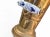 Antique Dutch Brass Umbrella Stand with Delft Blue Ceramic Handles, Netherlands, 1890 For Sale - Image 4 of 18