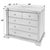 Traditional Rachelle 42 in. W Single Sink Bathroom Vanity Set, Walnut For Sale - Image 3 of 9