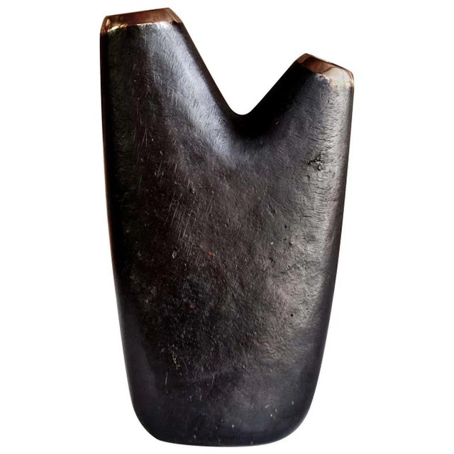 Carl Auböck Model #3794-2 'Aorta' Brass Vase For Sale - Image 11 of 11