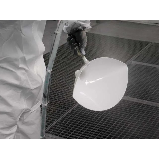 Large Serge Mouille 2-Arm Wall Lamp With Straight and Curved Rotating Arms For Sale In Los Angeles - Image 6 of 12