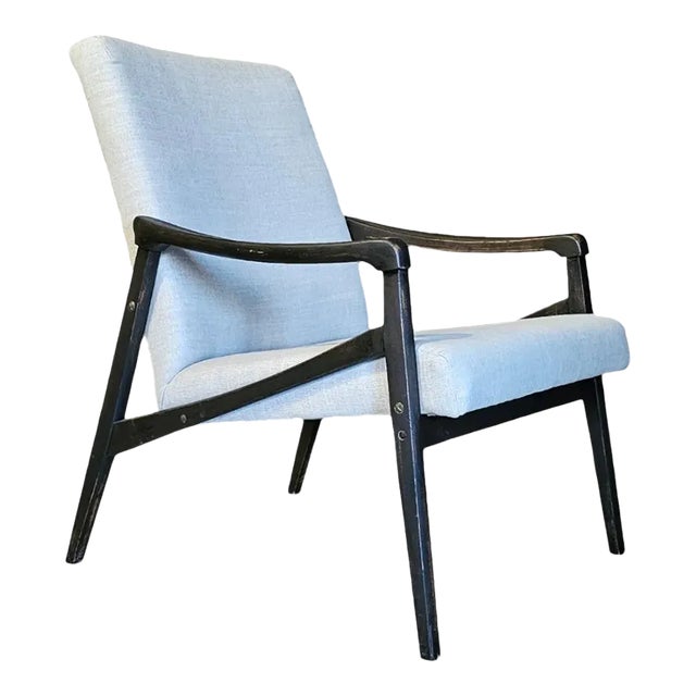 1960s Czech Mid Century Armchair For Sale