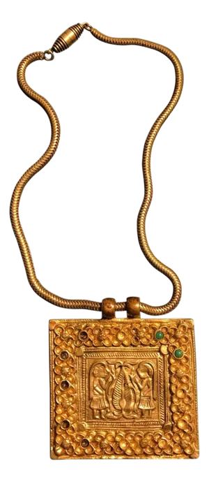 Early Gilt Bronze Necklace by Line Vautrin