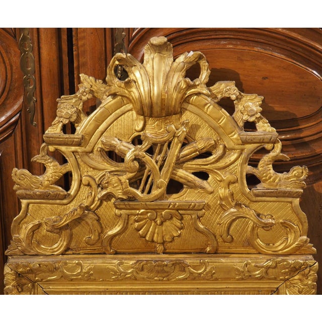 Period French Regence Giltwood Mirror, Circa 1720 For Sale - Image 15 of 18