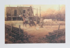 Dan Bodelson, Rowdy Morning, Lithograph