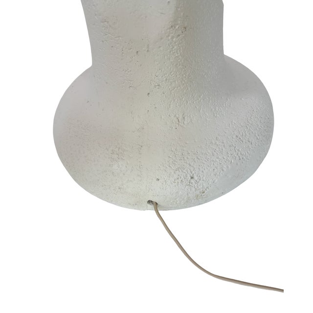 Mid-Century Modern Hollywood Regency Spiral Floor Lamp in Michael Taylor Style For Sale - Image 10 of 12