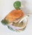 Vintage Ceramic Duck Appetizer, Sauce Casserole With Matching Ceramic Spoon For Sale In New York - Image 6 of 12