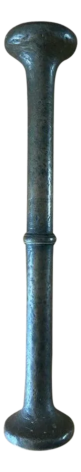 18th Century Italian Bronze Pestle for a Mortar, 9 Inches Long