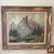 Realism Original Painting of a Mountain Landscape with Lake and Evergreen Trees Signed Framed For Sale - Image 3 of 12