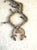 Vintage Sterling Silver Beaded Squash Necklace For Sale - Image 4 of 4