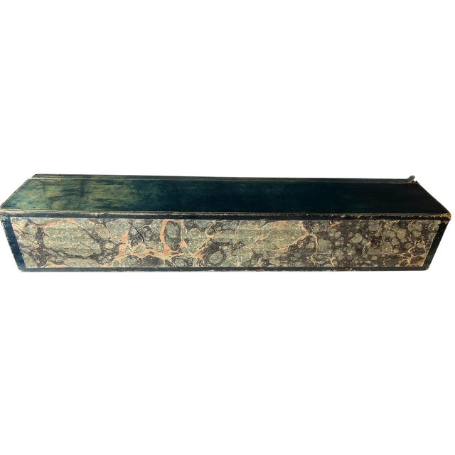 Late 18th Century Royal George III Gilt Embossed Leather Scroll Box Late 18th–Early 19th Century For Sale - Image 5 of 9