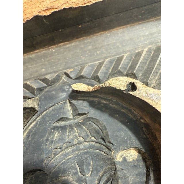 Mid-Century Modern Ganesh Block Art 2 / 2 For Sale - Image 3 of 8