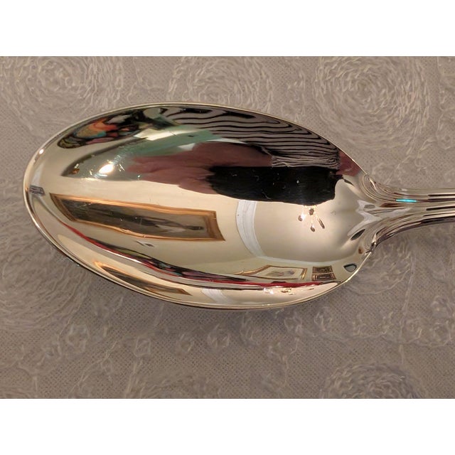 Towle Silversmiths Mid 20th Century Towle "Benjamin Franklin" Sterling Silver Teaspoons, Lot of 6 For Sale - Image 4 of 12