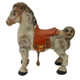 Metal Steering Horse by Mobo For Sale