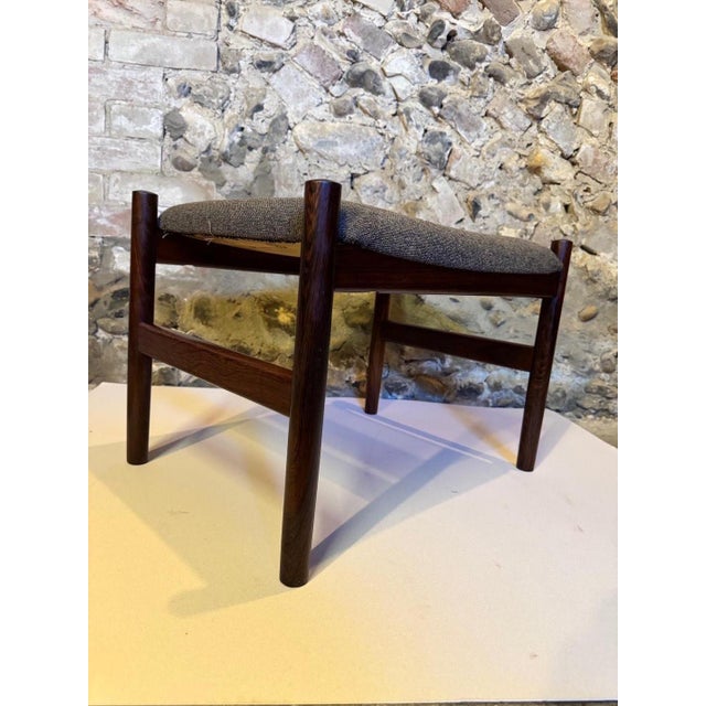 Vintage Mid-Century Danish Stool, 1960s For Sale - Image 4 of 18