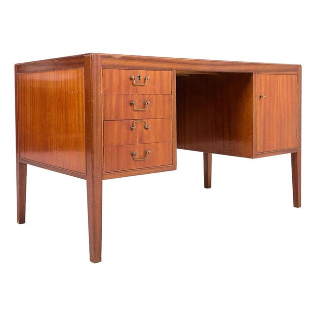 Mid-Century Scandinavian Modern Desk, 1950s For Sale - Image 11 of 11