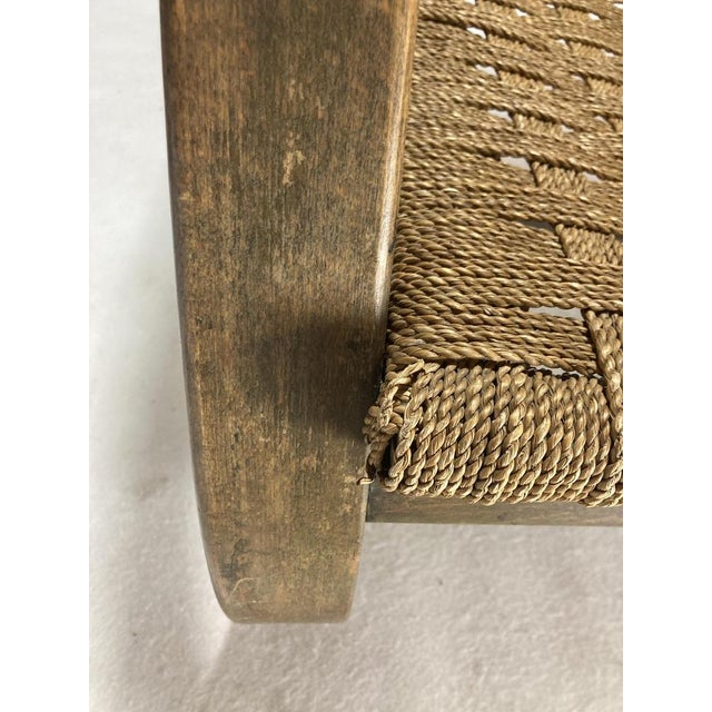 Cantilever Wicker Cord Chair, 1930s For Sale - Image 18 of 18