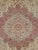 Textile Antique Persian Mohtasham Kashan Carpet, Traditional, Soft, Ivory, Blue, Green For Sale - Image 7 of 12