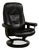 Stressless Consul Leather Armchair in Black For Sale