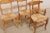 Mid 20th Century French Side Chairs With Hand-Woven Rush Seats - Set of 8 For Sale In Atlanta - Image 6 of 12