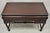 Antique Jacobean William and Mary Greek Key Carved Mahogany 3 Drawer Desk For Sale - Image 12 of 12