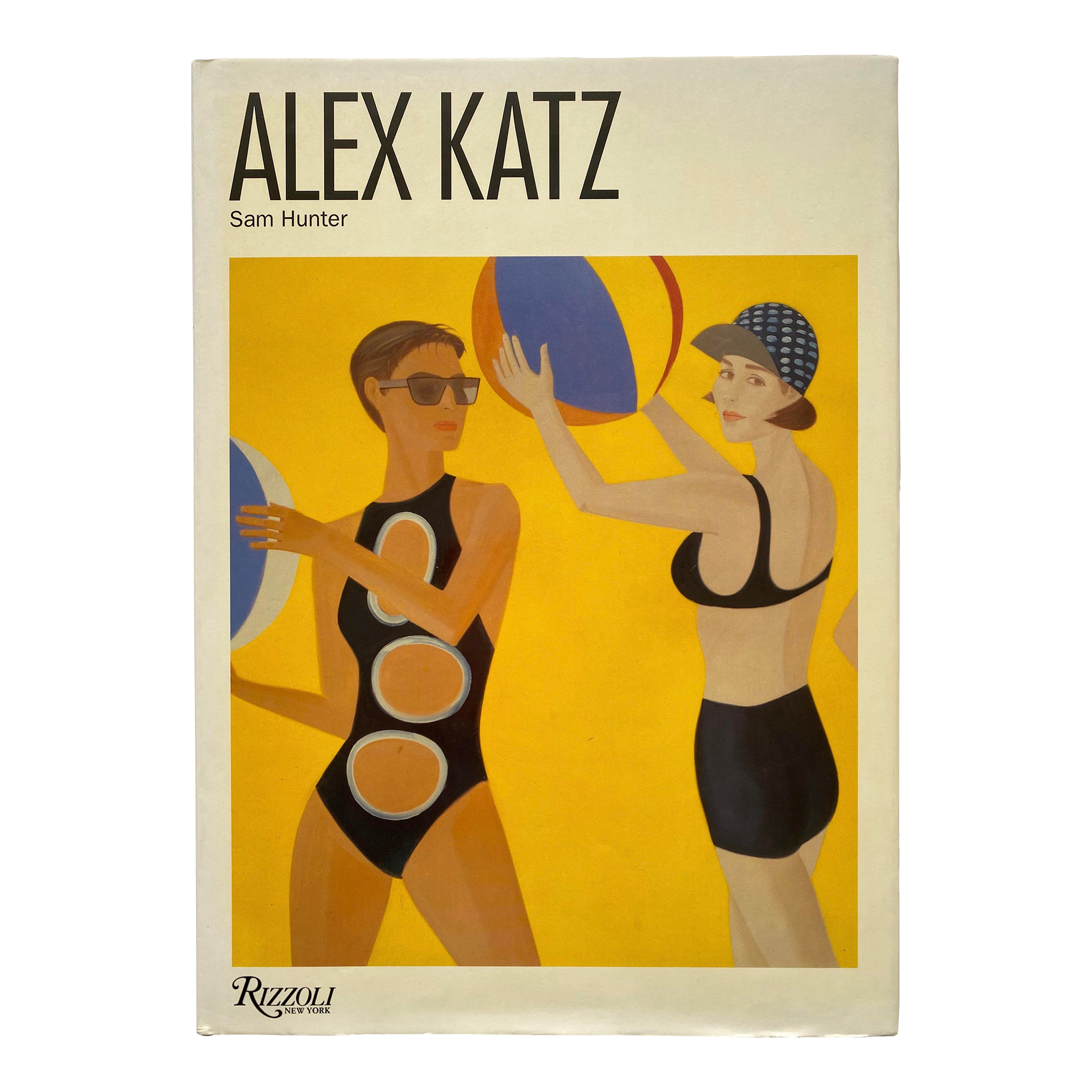 Alex Katz Vintage 1992 First Edition Lithograph Print Hardcover