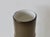 Scandinavian Style Handcrafted Modern Faux Bamboo Gray Glass Vase For Sale - Image 9 of 14