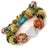 Metal Love & Luck Evil Eye Beaded Bracelet Set For Sale - Image 7 of 9