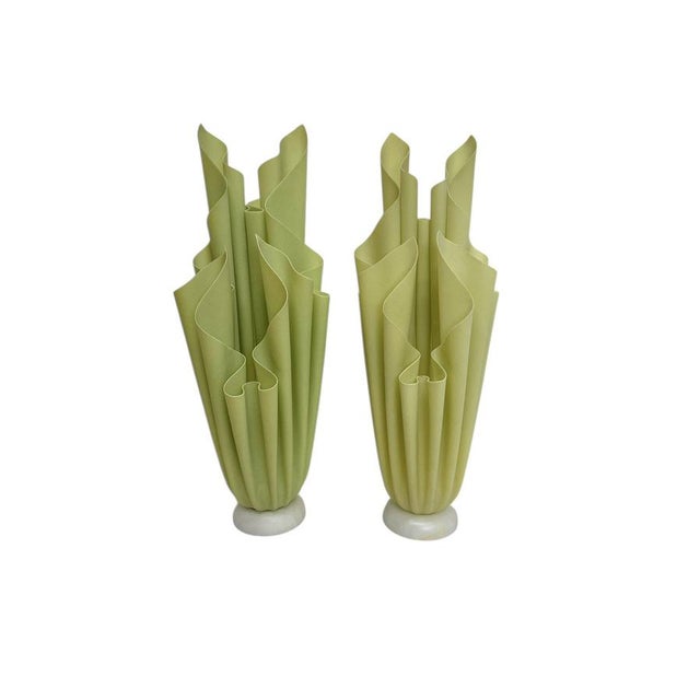 Mid-Century Modern Sculptural Athena Table Lamps by Giorgia Jacob, 1970s, Set of 2 For Sale - Image 3 of 16