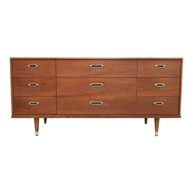 Mid Century Dresser by b.p. John Furniture Corp. Chairish