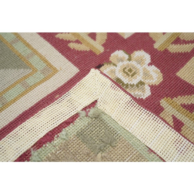 French Aubusson Design Rug 9' X 12' For Sale - Image 10 of 10