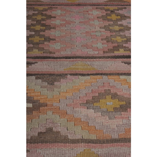 Turkish Handmade Stair Kilim Runner 2'4'' X 22'10'' For Sale - Image 10 of 13