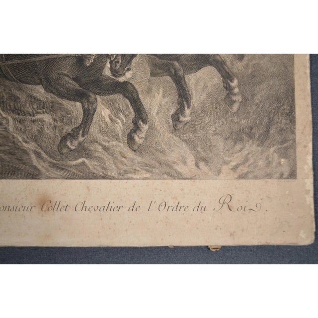 Printmaking Materials Late 18th Century Etching After Charles De La Fosse, by Louis-Simon Lempereur, the Abduction of Proserpina For Sale - Image 7 of 11