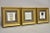 Artistic Innovations Framed Art Print Canada Plate and Cups - 3 Pc Set. Item features ornate gold frames, glass front, one...
