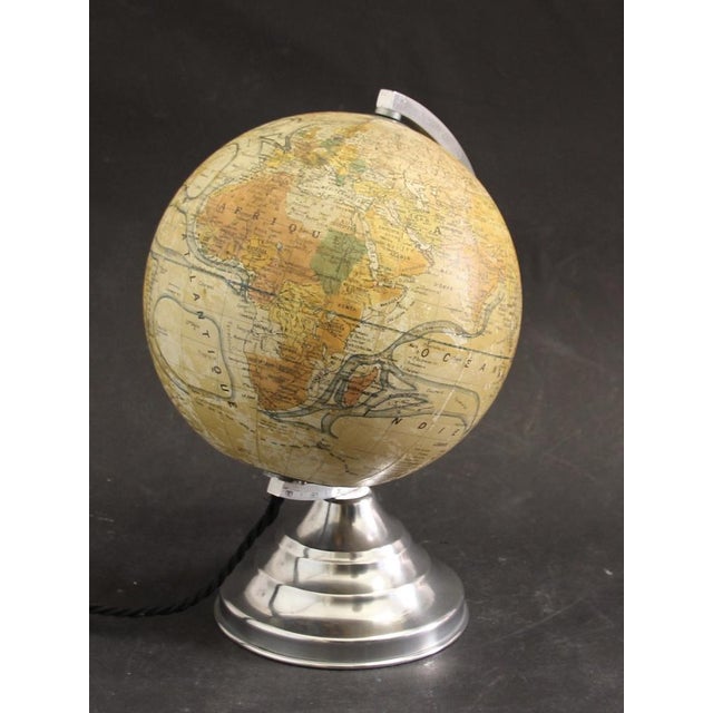French Illuminated Globe, 1940s For Sale - Image 3 of 15