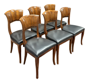 English Chairs in Leather, Set of 6