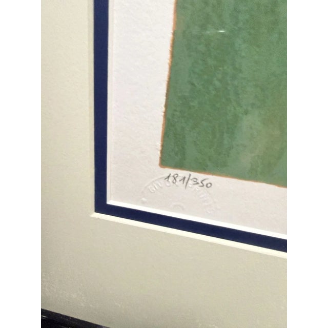 1980s 1980s Itzchak Tarkay Signed Serigraph "Contemplation" Limited 181/350 For Sale - Image 5 of 7