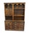 American Sprague and Carleton Country Cabinet Solid Knotty Pine Maker Rustic Americana Style 56" Custom Wall Unit / Bookcase W. Cabinets For Sale - Image 3 of 17