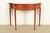 Baker Furniture Historic Charleston Federal Inlaid Mahogany Console or Entry Table For Sale - Image 13 of 13
