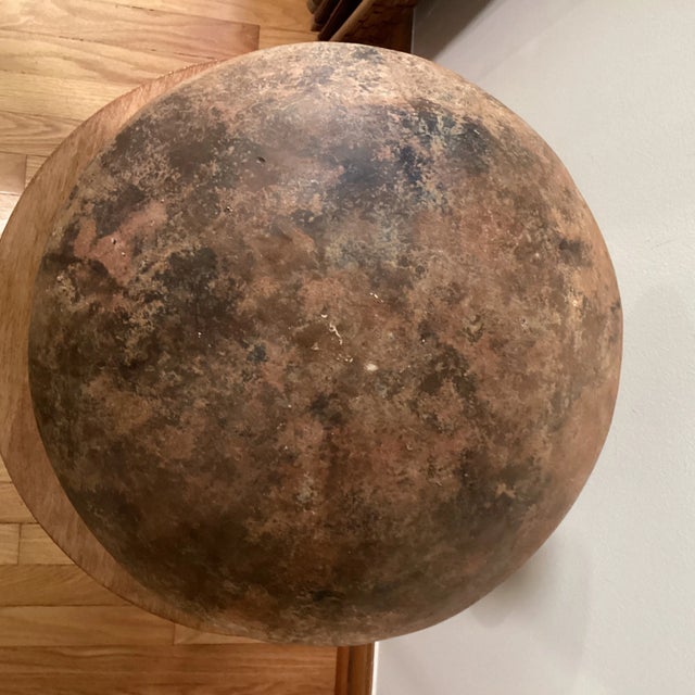 Ceramic Antique Art Terracotta Polychrome Amphora Vessel For Sale - Image 7 of 13