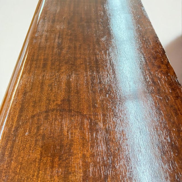 1950s Mid-Century Walnut Display Bar or Media Cabinet, Germany, 1950 For Sale - Image 5 of 11