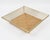 1970s Italian Lucite, Rattan and Brass Barware Serving Tray, circa 1970 For Sale - Image 5 of 10