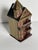 Textile Antique Folk Art Handmade Straw Miniature Doll House For Sale - Image 7 of 8